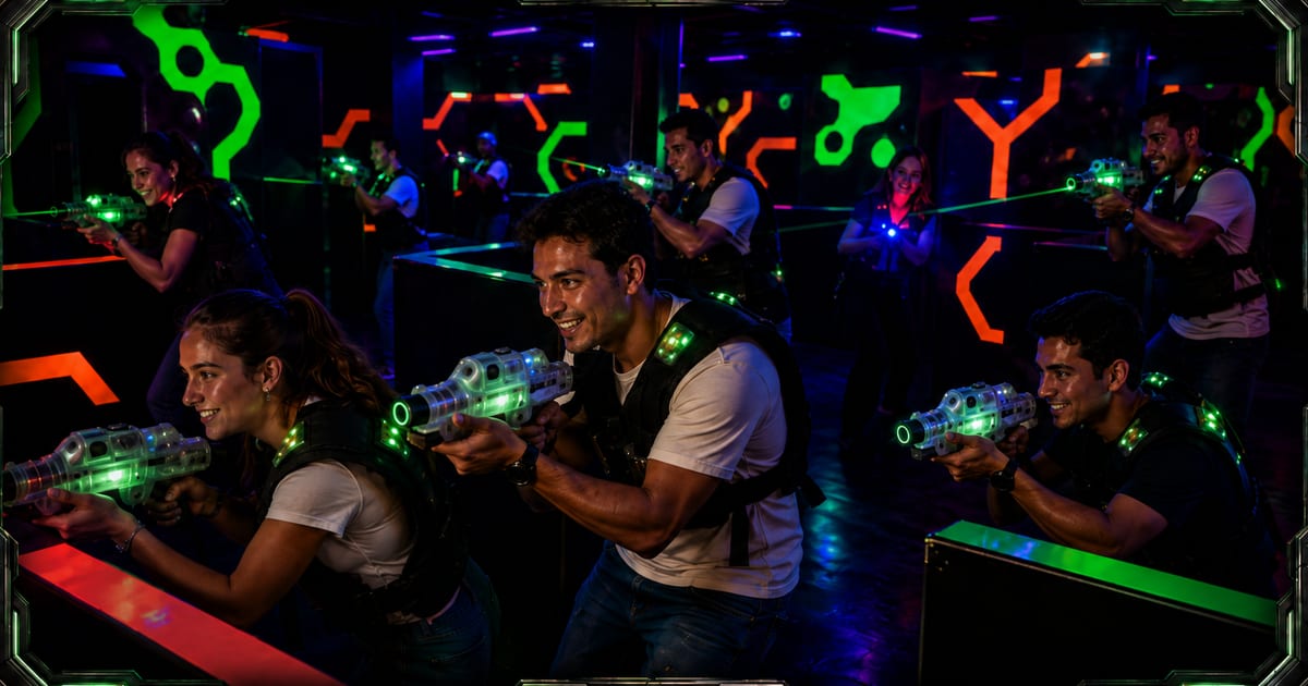 Laser Game en Alfazone, Alfafar (Valencia)