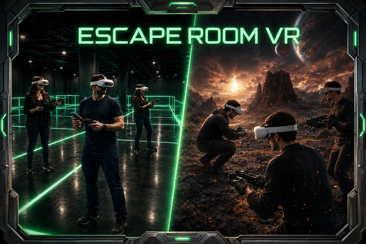 Escape room VR para grupos en Alfazone, Alfafar (Valencia)