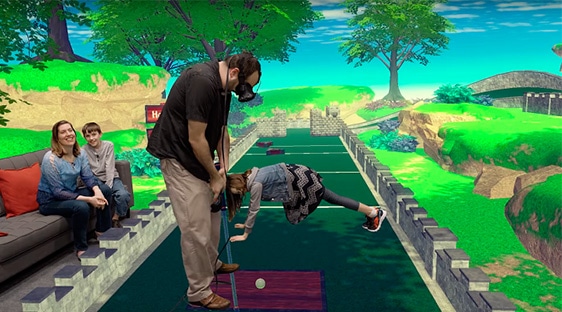 Minigolf vr