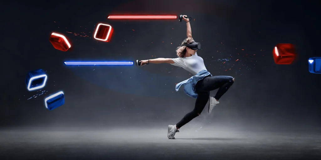 realidad virtual beat saber