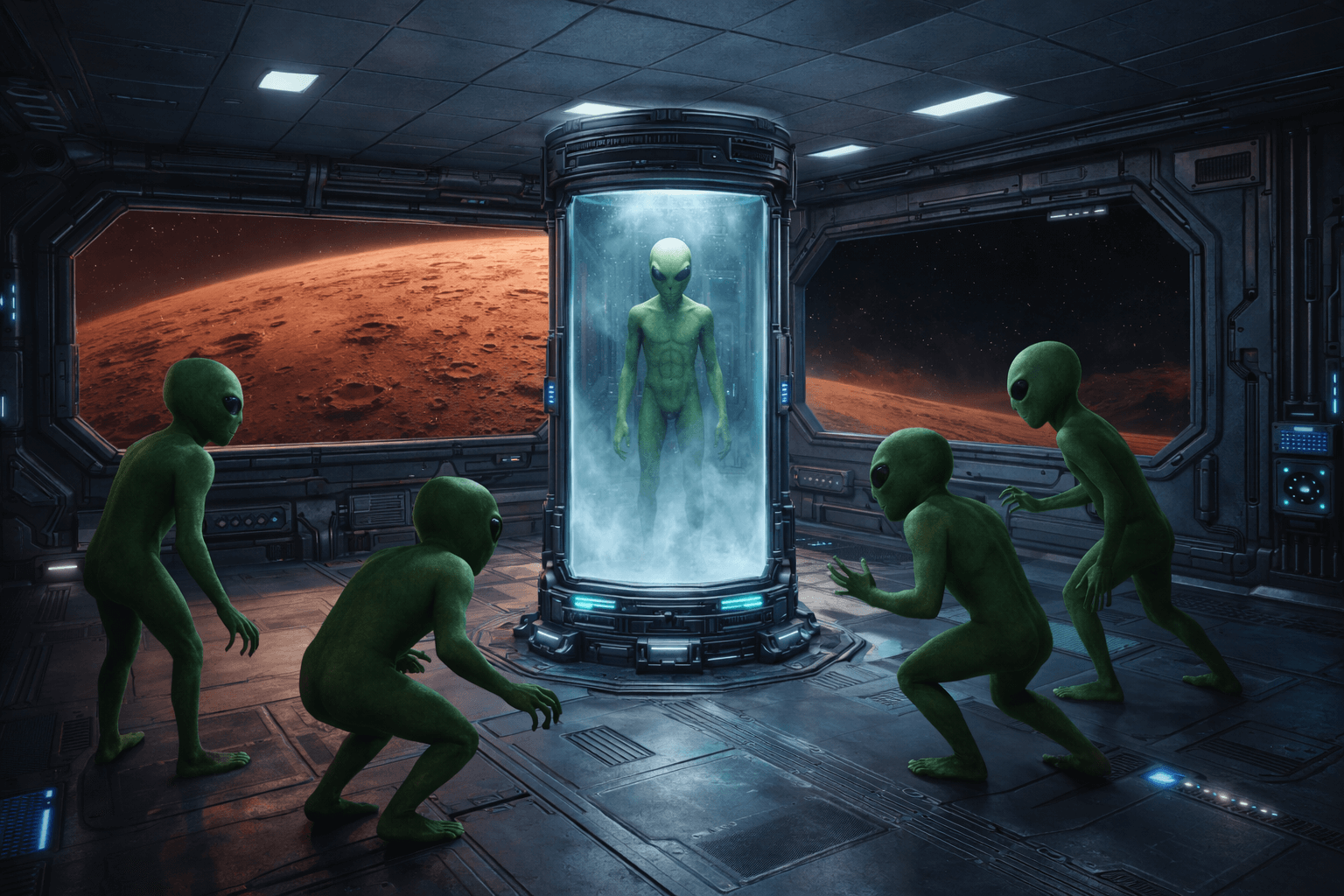 Free Roam en realidad virtual: los avatares del equipo dentro del juego siguiendo sus movimientos