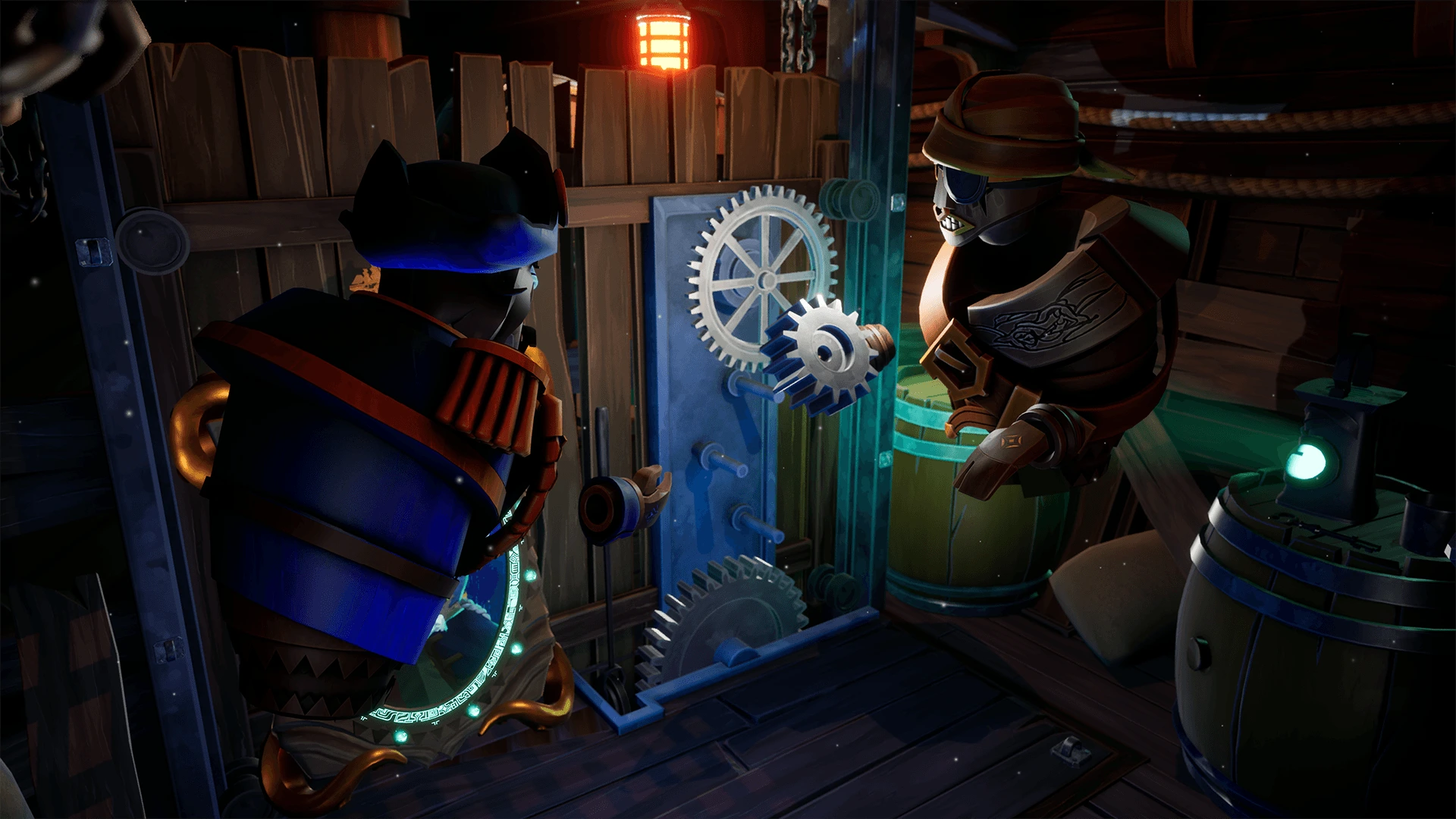 Puzles cooperativos en The Corsair’s Curse, escape room VR pirata en Valencia